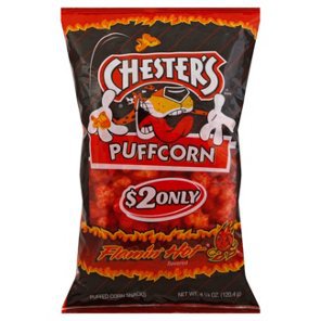 Chester's Flamin' Hot Puffcorn - Shop Snacks & Candy at H-E-B