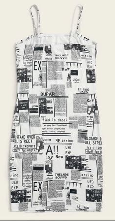 newspaper dress