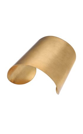 Large Sleeve 18k Gold-Plated Cuff By V.bellan | Moda Operandi