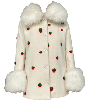 strawberry coat