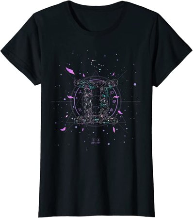 Amazon.com: Gemini Zodiac Sign Floral Flower May June Birthday T-Shirt: Clothing