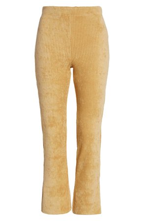 Billabong x Sincerely Jules Hit A Cord Flare High Waist Corduroy Pants | Nordstrom