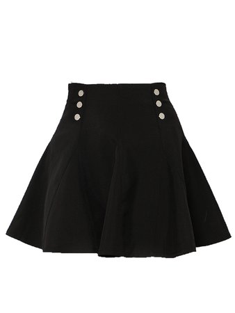 buttoned skirt