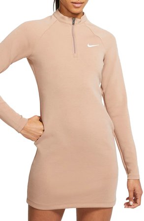 Nike Sportswear Long Sleeve Minidress | Nordstrom