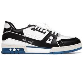 blue and white louis vuitton trainers - Google Search