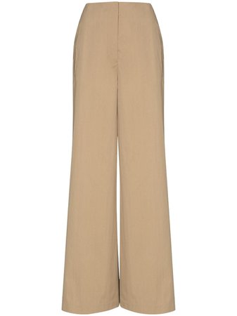 Low Classic belt-detail wide-leg Trousers - Farfetch