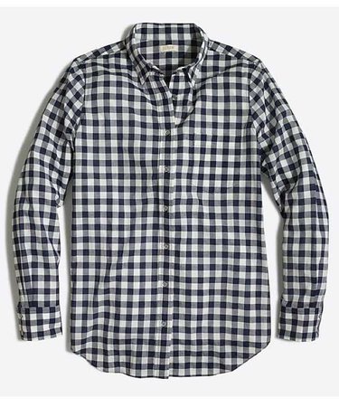 Gingham button down