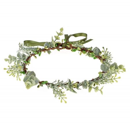 vividsun | green leaf flower crown