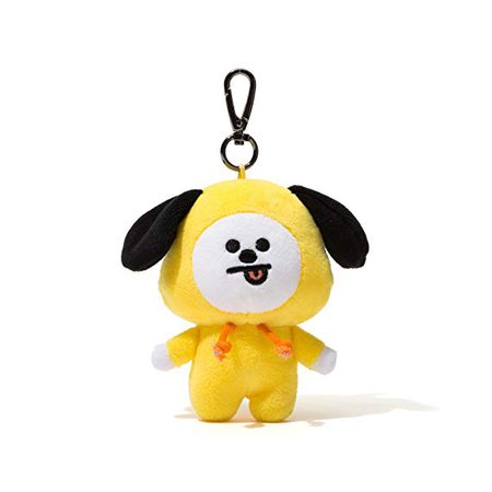 Amazon.com: BT21 Cooky Pluch Keyring One Size Pink: Office Products