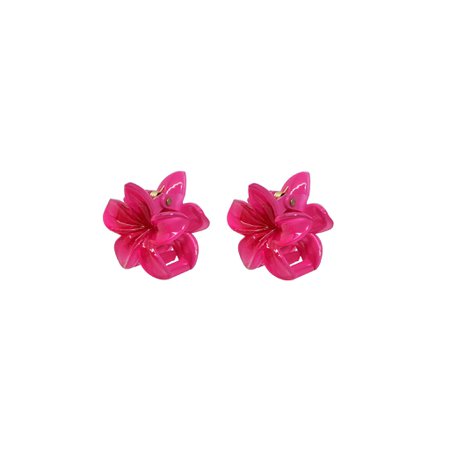 Baby Super Bloom Claw Clip Set in Dragonfruit | Emi Jay