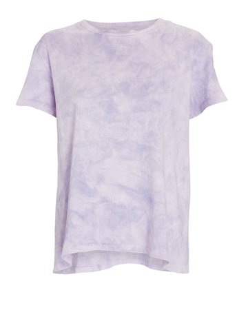 Nili Lotan Brady Tie-Dye Cotton Jersey T-Shirt | INTERMIX®