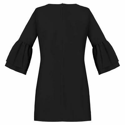BELONGSCI Women's Dress Sweet Cute V-Neck Bell Sleeve Shift Dress Mini Dress | eBay