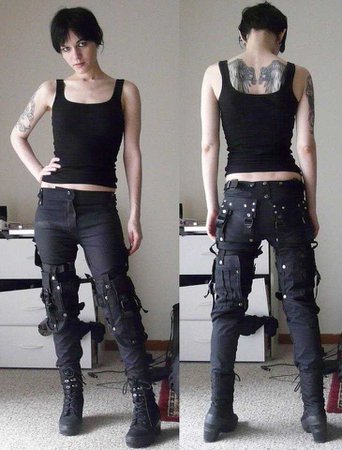 Thigh holsters - pants - weapon holster