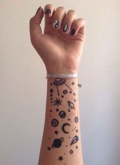 Pin by Becca Gregg on .i | Astronomical tattoo, Tattoos, Planet tattoos