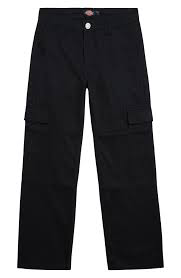 Dickies Twill Black Cargo Pants