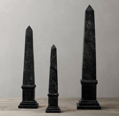 Neoclassical Marble Obelisk