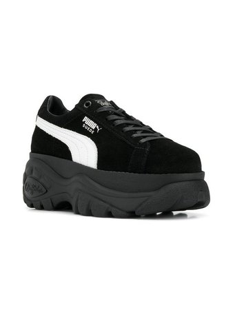 PUMA X Buffalo Platform Sneakers in Black