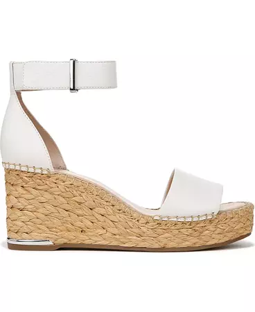 Franco Sarto Women's Clemens Espadrille Wedge Sandals - Macy's