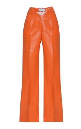 bright orange pants
