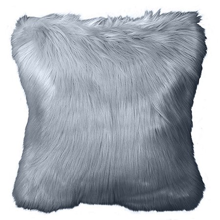 Greer Faux Fur Square Decorative Pillow