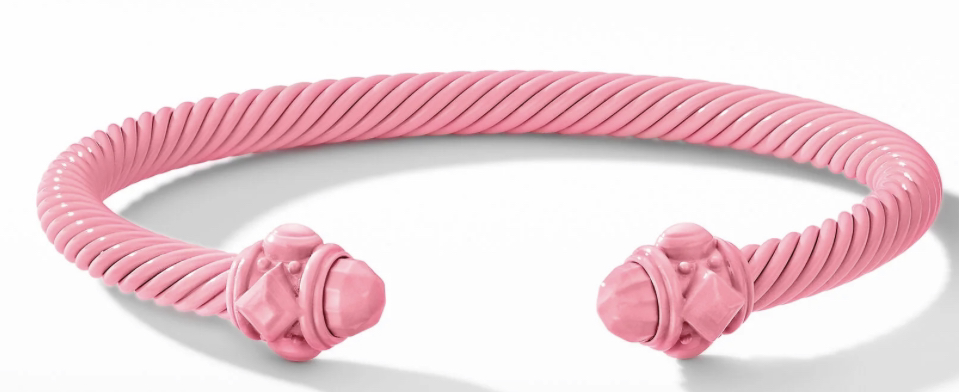 pink David Yurman bracelet