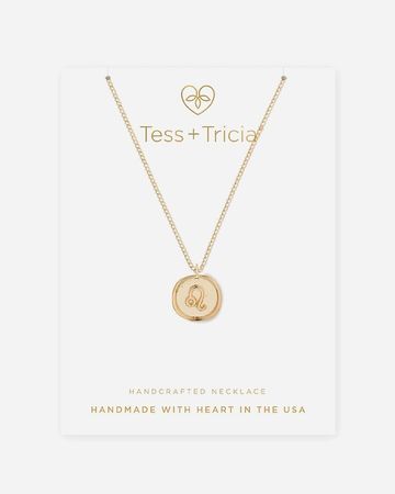 Tess + Tricia Leo Zodiac Necklace