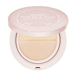 CANDY LAB Double Pop Peach Dewy Tone Up & Cover Cushion - 3 Colors | YesStyle