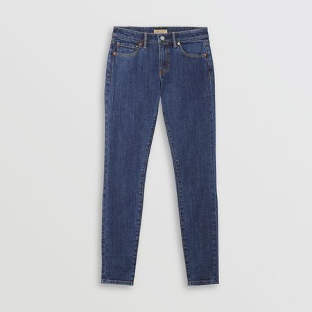 BURBERRY - Skinny Fit Japanese Denim Jeans