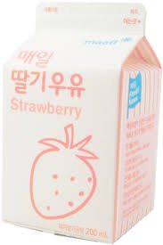 strawberry milk - Google Search