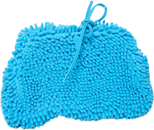 blue slouch pouch