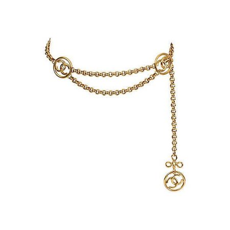 chanel belly chain