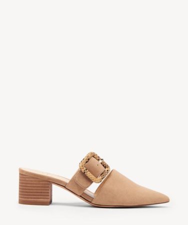 Sole Society Karelle Buckle Mule Pump | Sole Society Shoes, Bags and Accessories brown