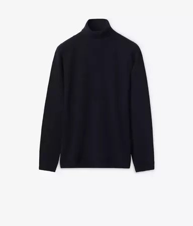 Ultra soft Cashmere Long Sleeve Turtleneck - Turtleneck Sweaters | Falconeri