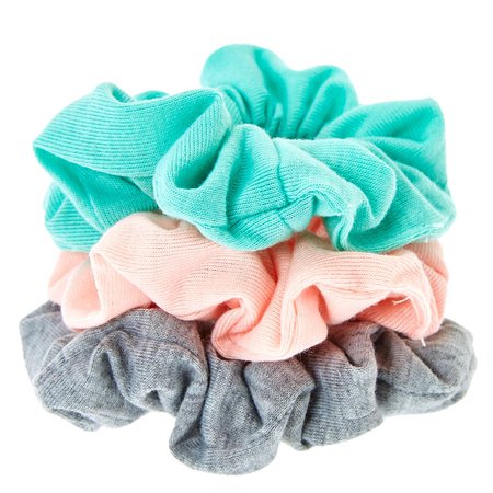 Pastel Spring Hair Scrunchies - 3 Pack | Claire's US