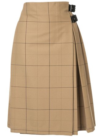 Macgraw | Commentary kilted skirt