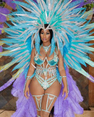 Barbie Tingz: Nicki Minaj slays in hot carnival costume in Trinidad | Buzz