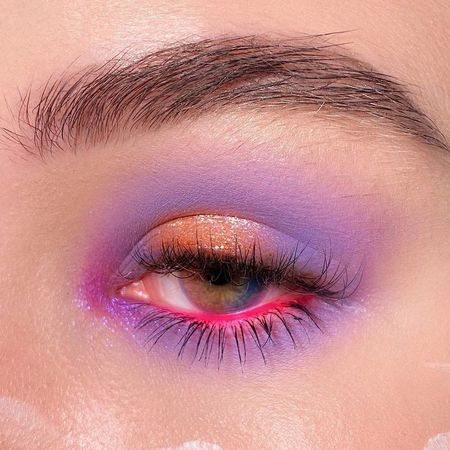 pink and purple eyeshadow