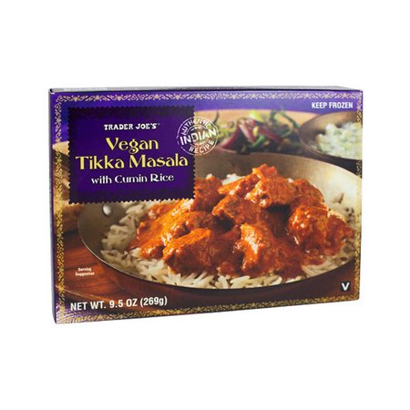 Vegan Tikka Masala - The Best Lunches Of Trader Joe's Frozen Aisle - Lonny