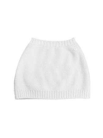 Chanel Rare 2018-2019 FW White Knit Skirt — INTO ARCHIVE