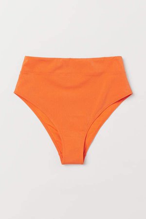 Bikini Bottoms High Waist - Orange