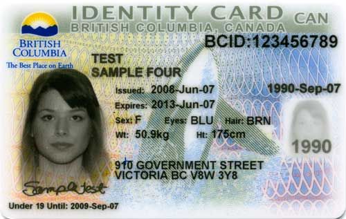 Canada - BC ID