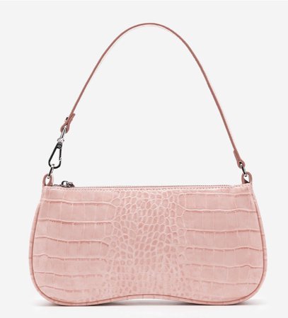 pink shoulder bag