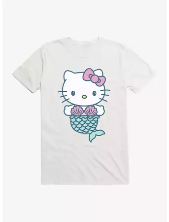 Hello Kitty Kawaii Vacation Mermaid Outfit T-Shirt | BoxLunch