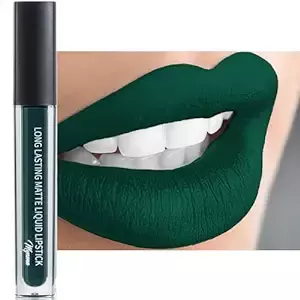 Amazon.com : Mynena Dark Green Lipstick Kissproof Waterproof Lightweight Smudge Proof Matte Color Stay Lip Stain Talc-Free Mica-Free Gluten-Free Paraben-Free | Jocelyne : Beauty & Personal Care