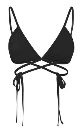 Wrapped Tie Bikini Top By Christopher Esber | Moda Operandi