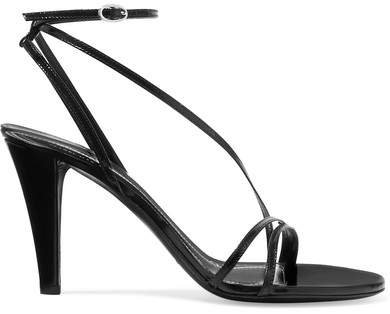 Arora Leather Sandals - Black