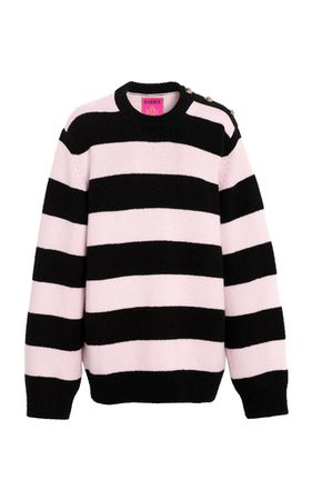 Barrie X Sofia Coppola Button Detail Cashmere Sweater By Barrie | Moda Operandi