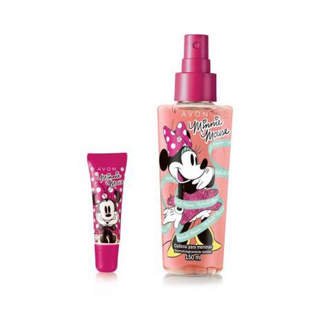Kit Mini Colonia e Gloss Minnie Avon - Disney - Perfume Unissex - Magazine Luiza