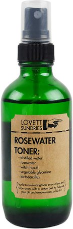 Lovett Sundries Rosewater Toner