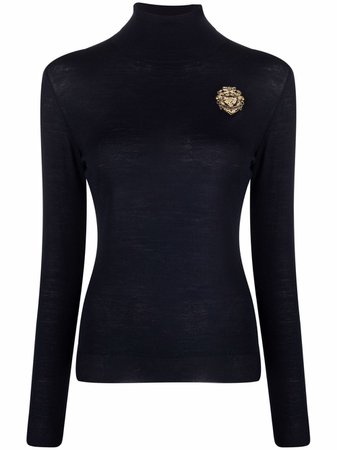 Boutique Moschino logo-patch Jumper